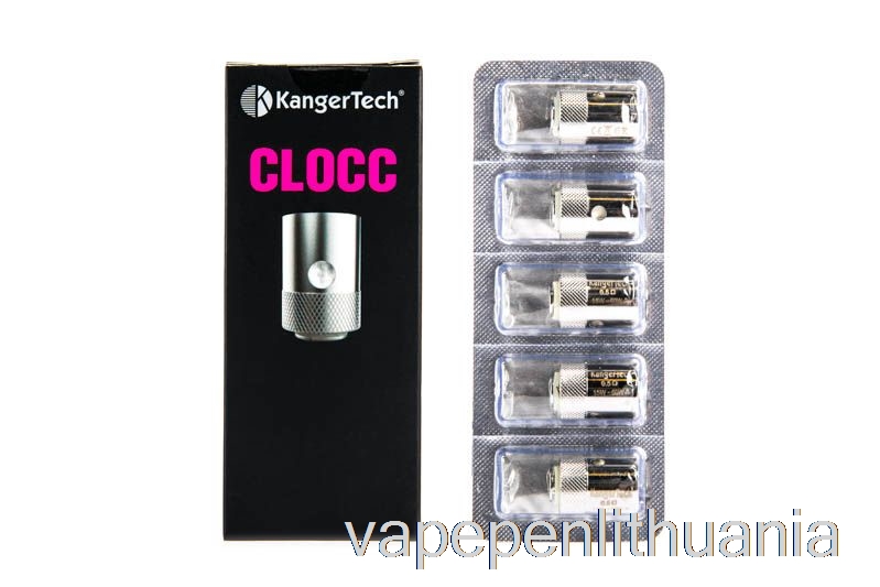 Kanger Clock Pakeitimo Ritės 0.15ohm Ni200 Coils Vape Skystis